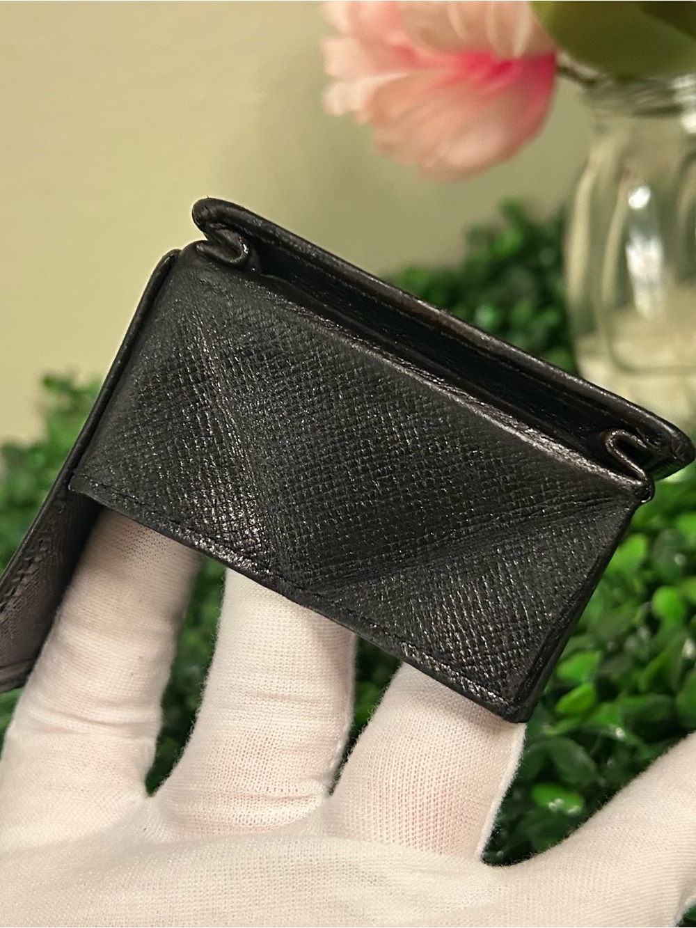 Louis Vuitton Epi Porte-Monnaie Boîte Coin Case Black Box Coin Purse - Picture 7 of 11